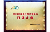 ca88集团一连38年获评“电子信息竞争力百强企业”